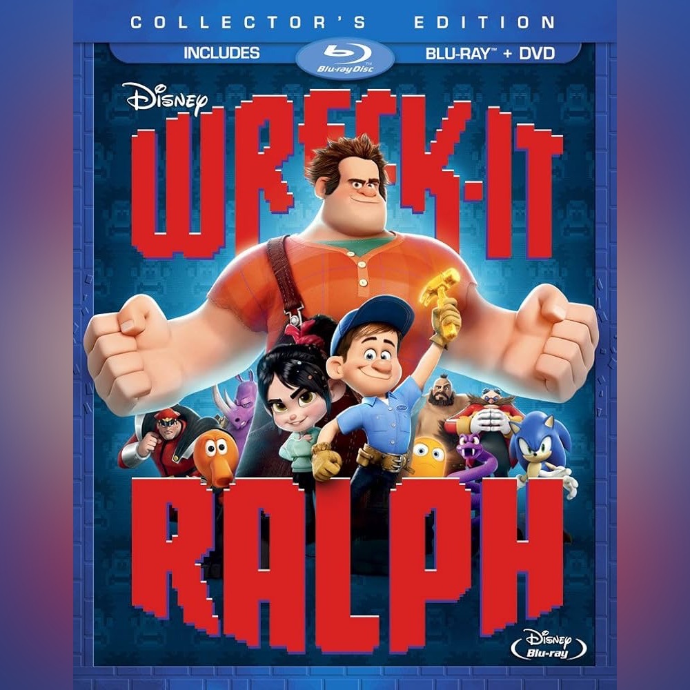 BUY 2 GET 3rd FREE Wreck-It-Ralph collector’s edition blu ray